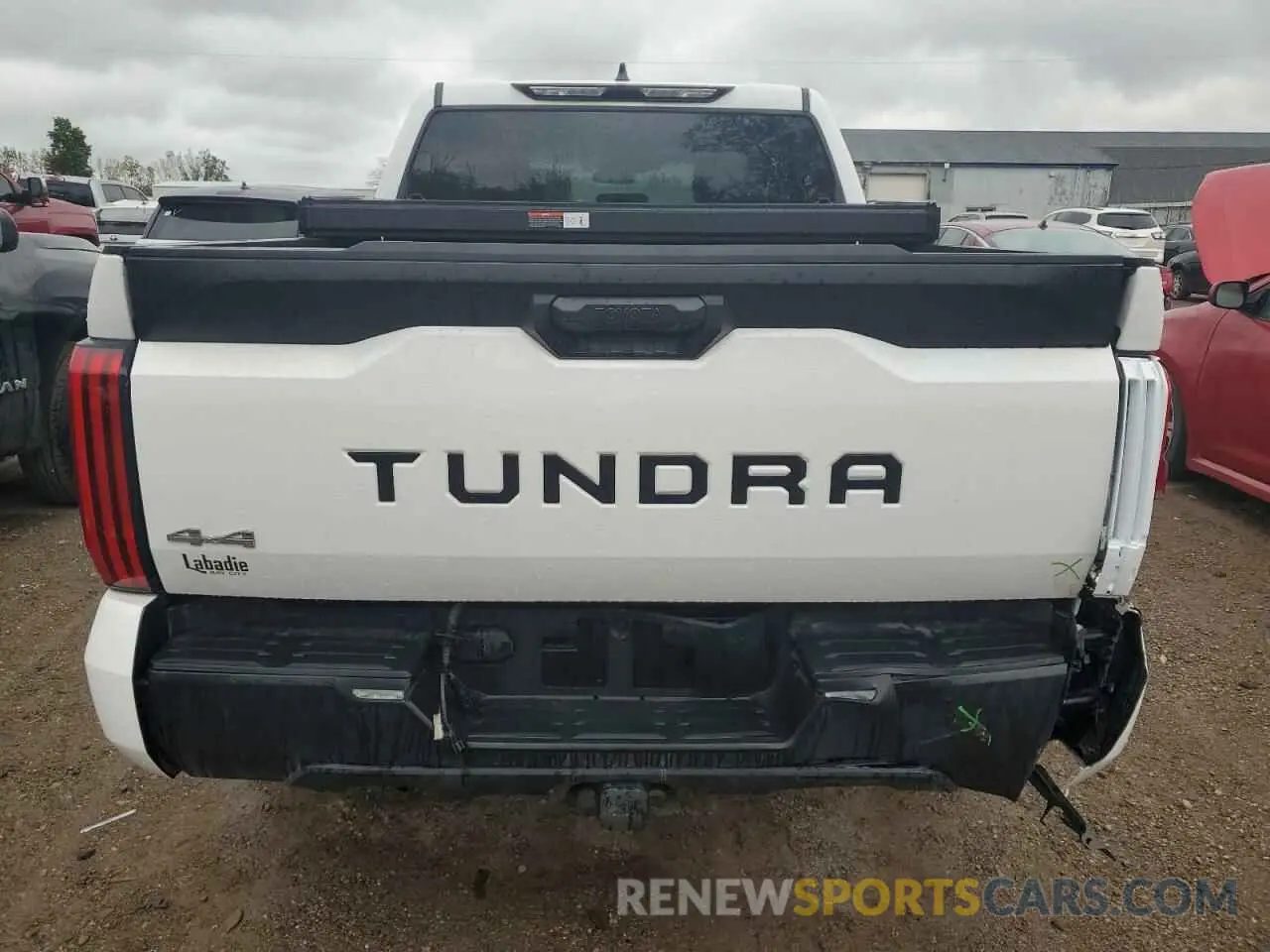 6 fotografías del automóvil dañado 5TFLA5DBXNX026428 TOYOTA TUNDRA 2022