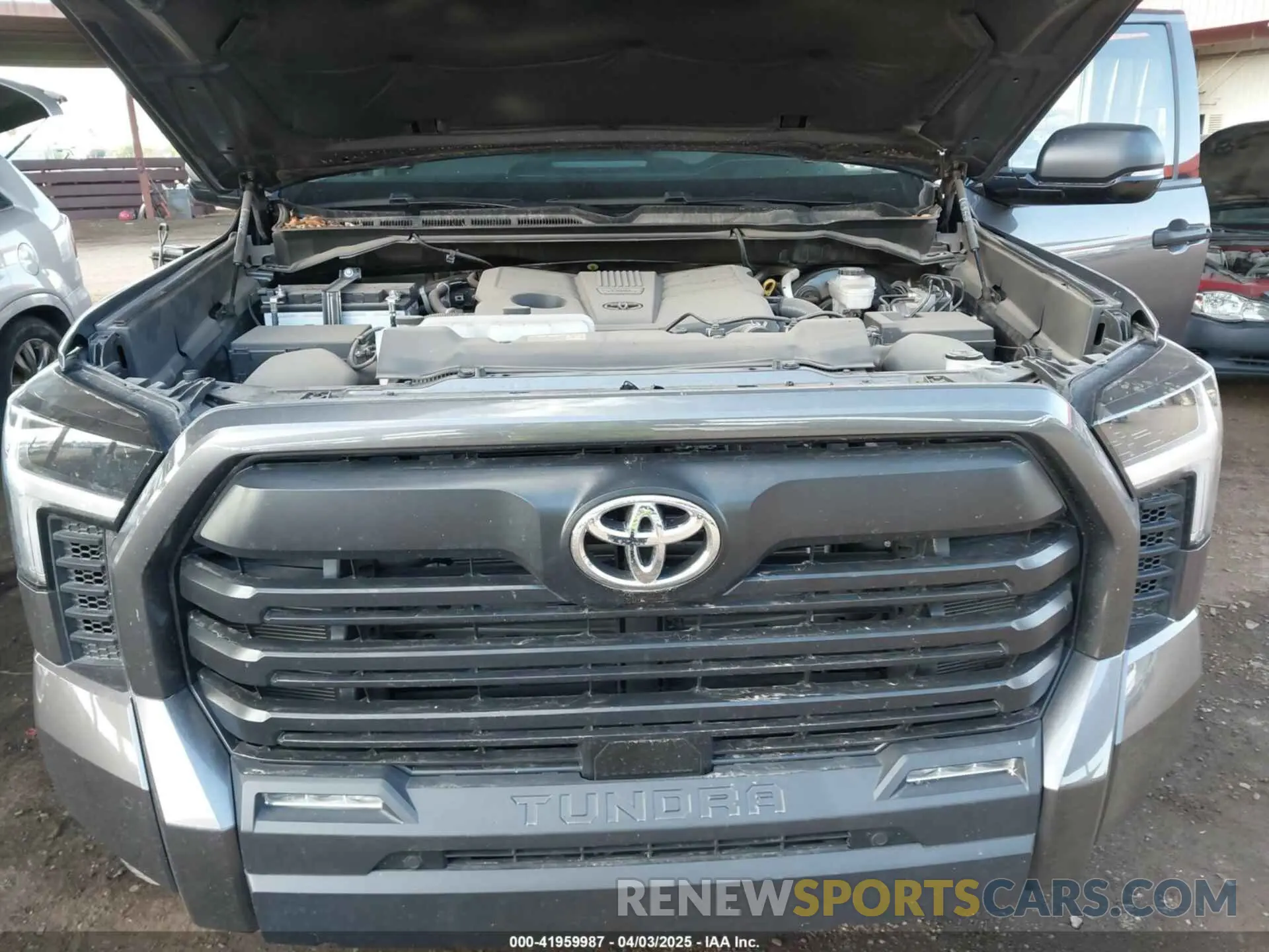 10 fotografías del automóvil dañado 5TFLA5EC2NX005516 TOYOTA TUNDRA 2022