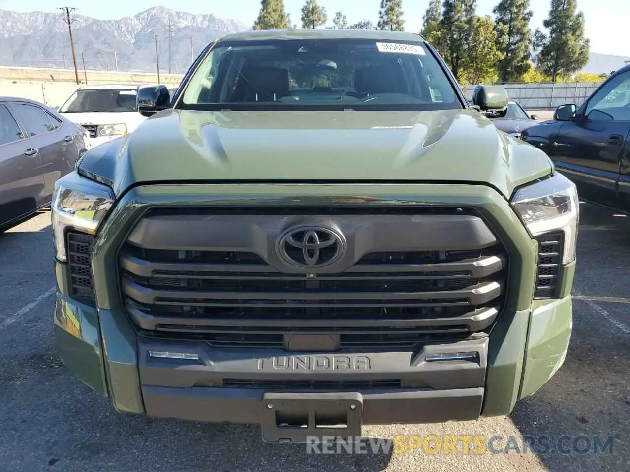 5 fotografías del automóvil dañado 5TFLA5EC3NX007386 TOYOTA TUNDRA 2022