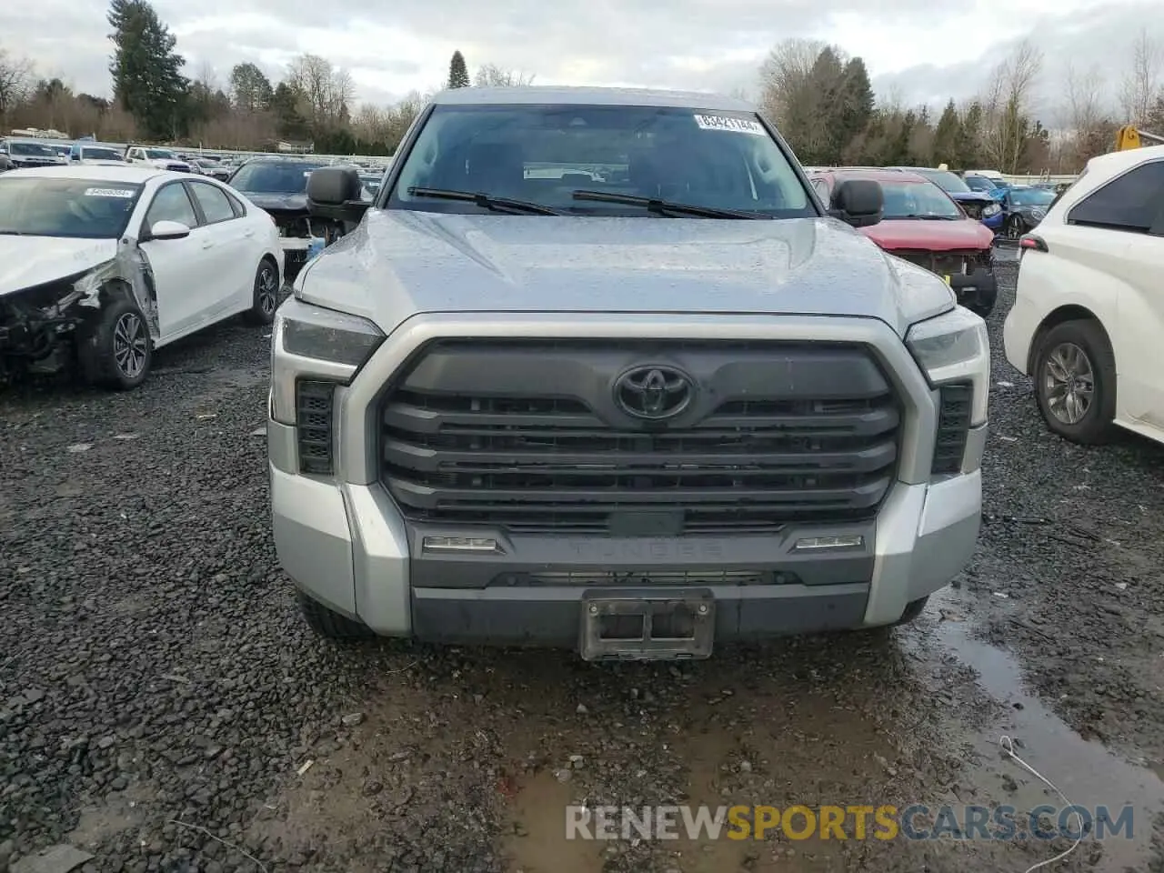 5 fotografías del automóvil dañado 5TFLA5EC3NX009137 TOYOTA TUNDRA 2022