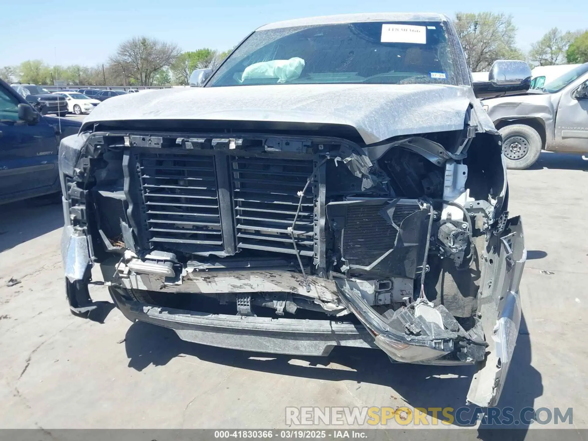 6 fotografías del automóvil dañado 5TFMA5AB8NX014903 TOYOTA TUNDRA 2022