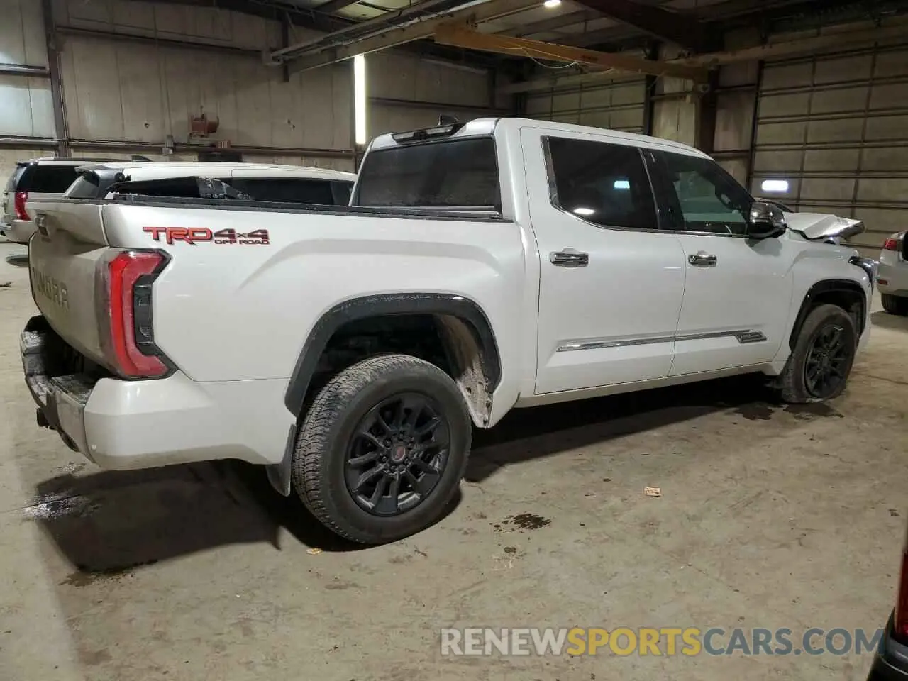 3 fotografías del automóvil dañado 5TFMA5DB0NX009609 TOYOTA TUNDRA 2022