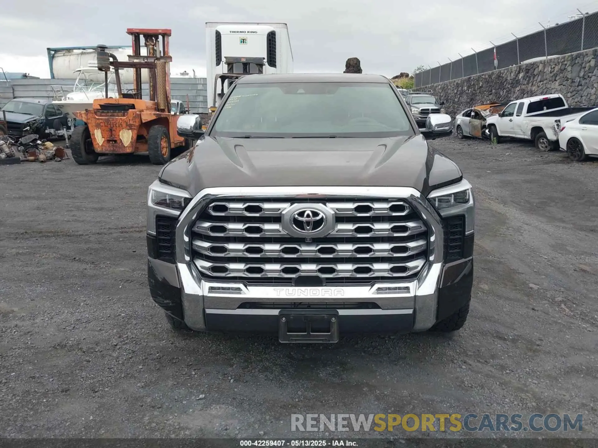 12 fotografías del automóvil dañado 5TFMA5DB1NX012518 TOYOTA TUNDRA 2022