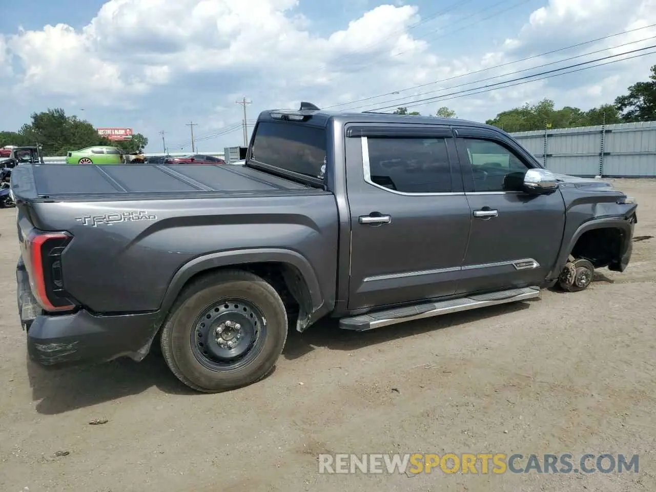 3 fotografías del automóvil dañado 5TFMA5DB6NX003197 TOYOTA TUNDRA 2022