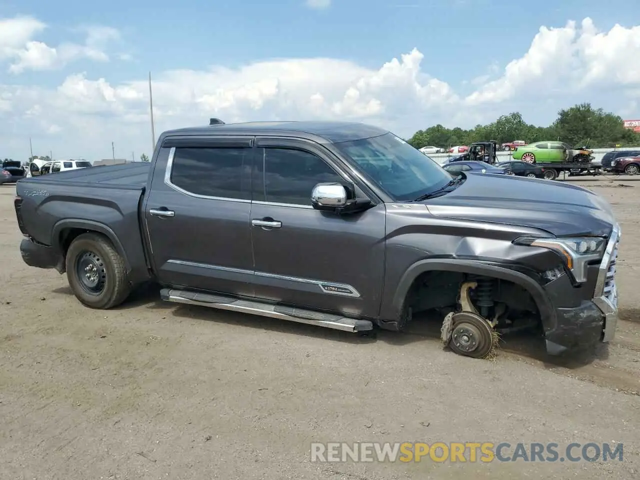 4 fotografías del automóvil dañado 5TFMA5DB6NX003197 TOYOTA TUNDRA 2022