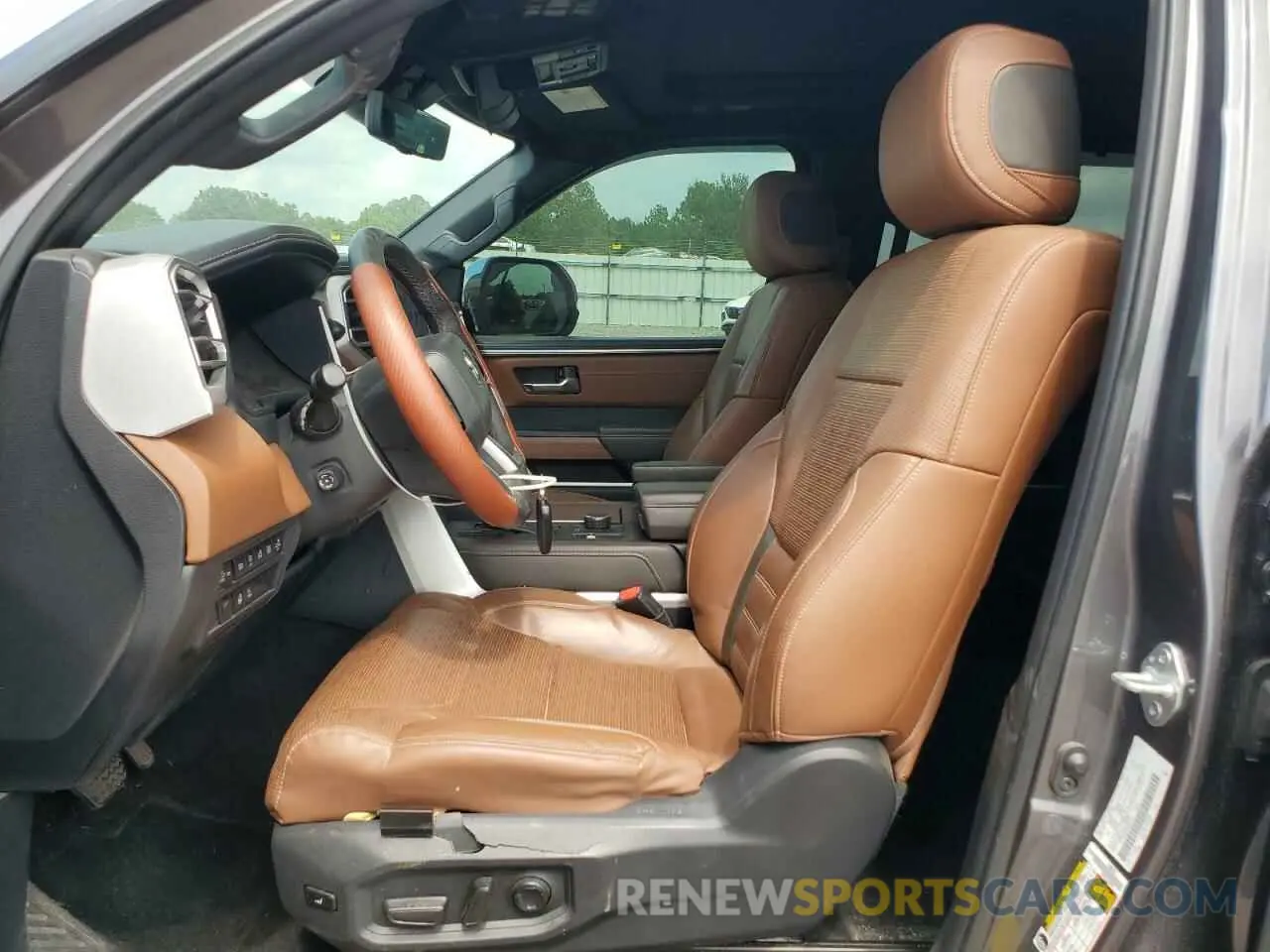 7 fotografías del automóvil dañado 5TFMA5DB6NX003197 TOYOTA TUNDRA 2022
