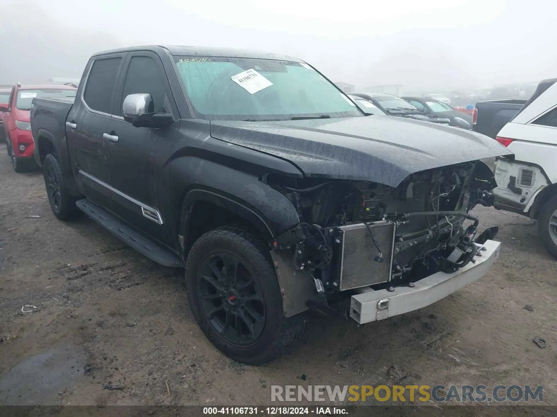 1 fotografías del automóvil dañado 5TFMA5DBXNX012937 TOYOTA TUNDRA 2022