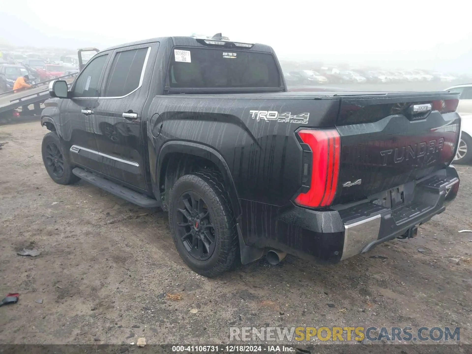 3 fotografías del automóvil dañado 5TFMA5DBXNX012937 TOYOTA TUNDRA 2022