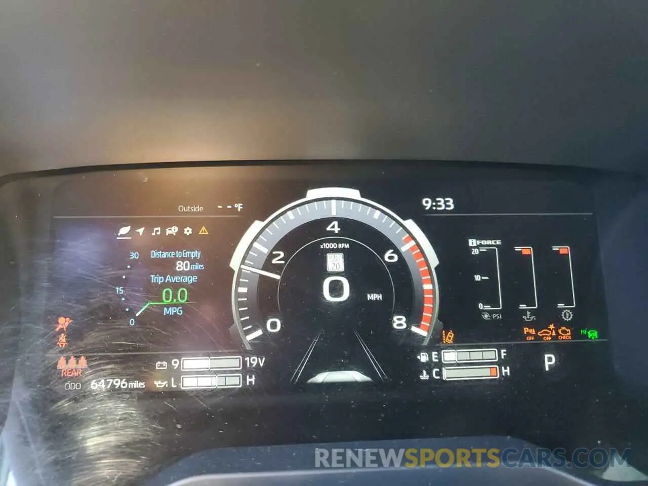 9 fotografías del automóvil dañado 5TFMA5EC9NX005128 TOYOTA TUNDRA 2022