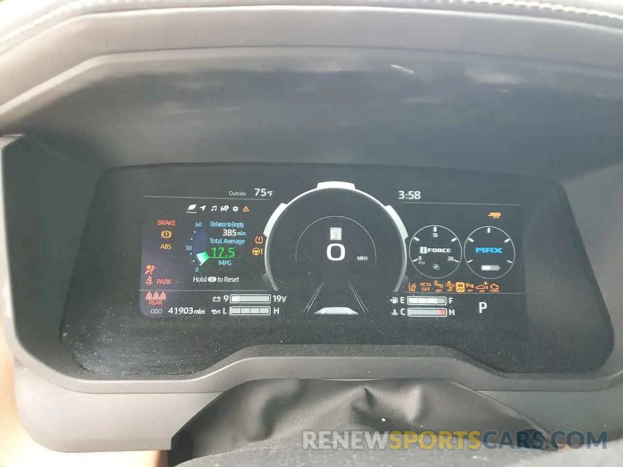 9 fotografías del automóvil dañado 5TFMC5AB4NX001088 TOYOTA TUNDRA 2022