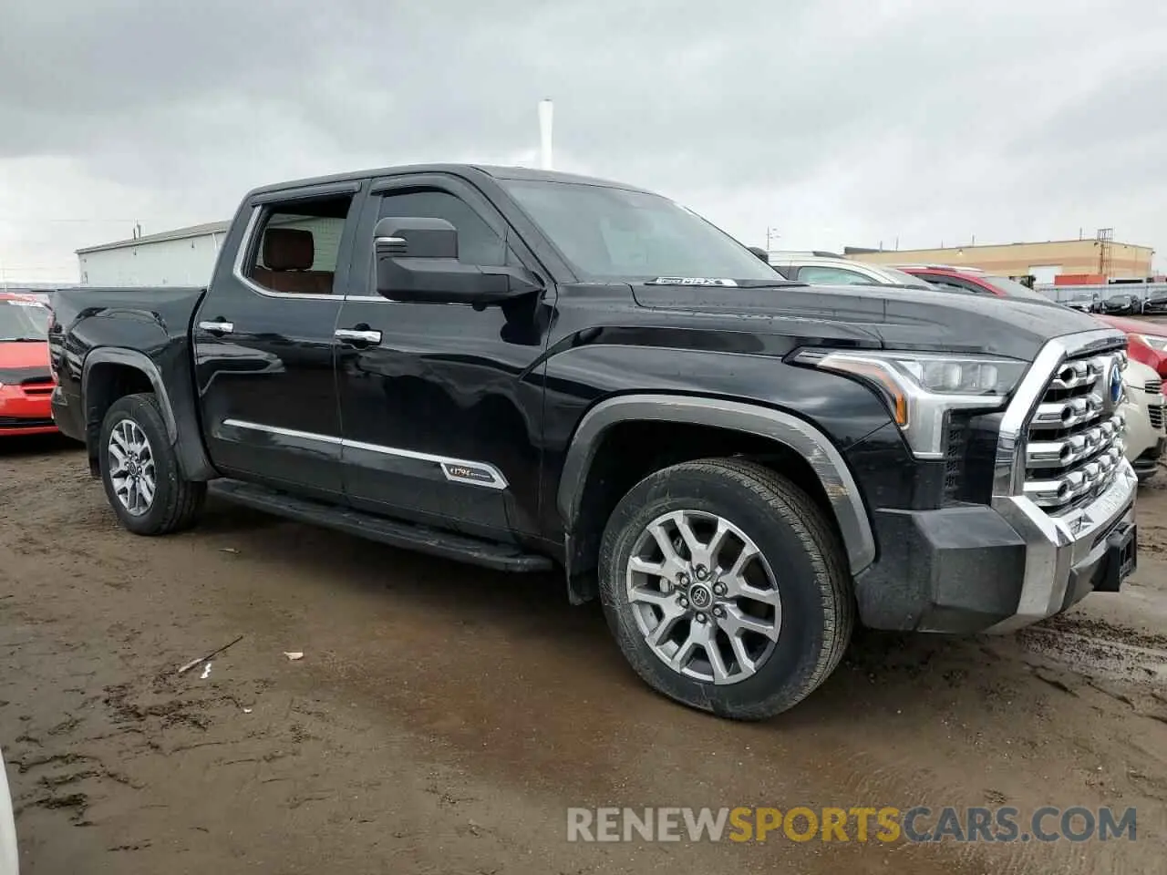 4 fotografías del automóvil dañado 5TFMC5DB1NX012075 TOYOTA TUNDRA 2022