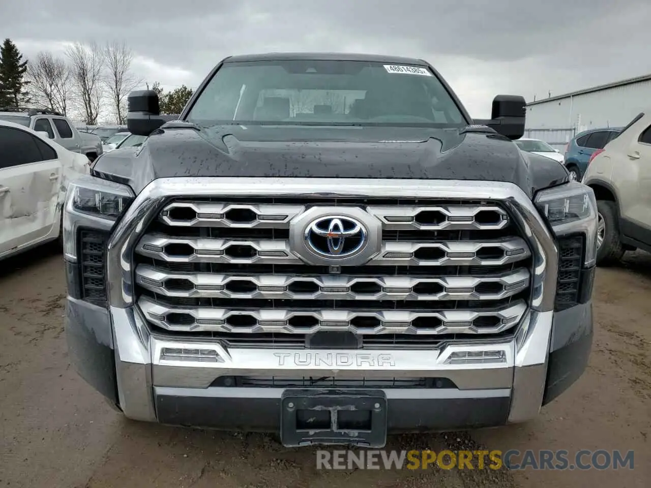 5 fotografías del automóvil dañado 5TFMC5DB1NX012075 TOYOTA TUNDRA 2022