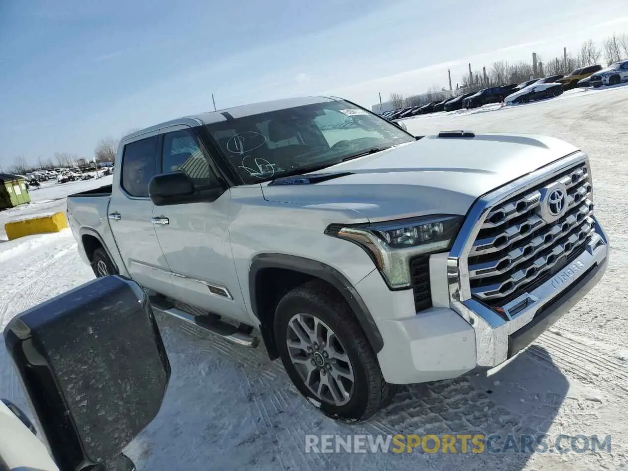 4 fotografías del automóvil dañado 5TFMC5DB8NX011490 TOYOTA TUNDRA 2022