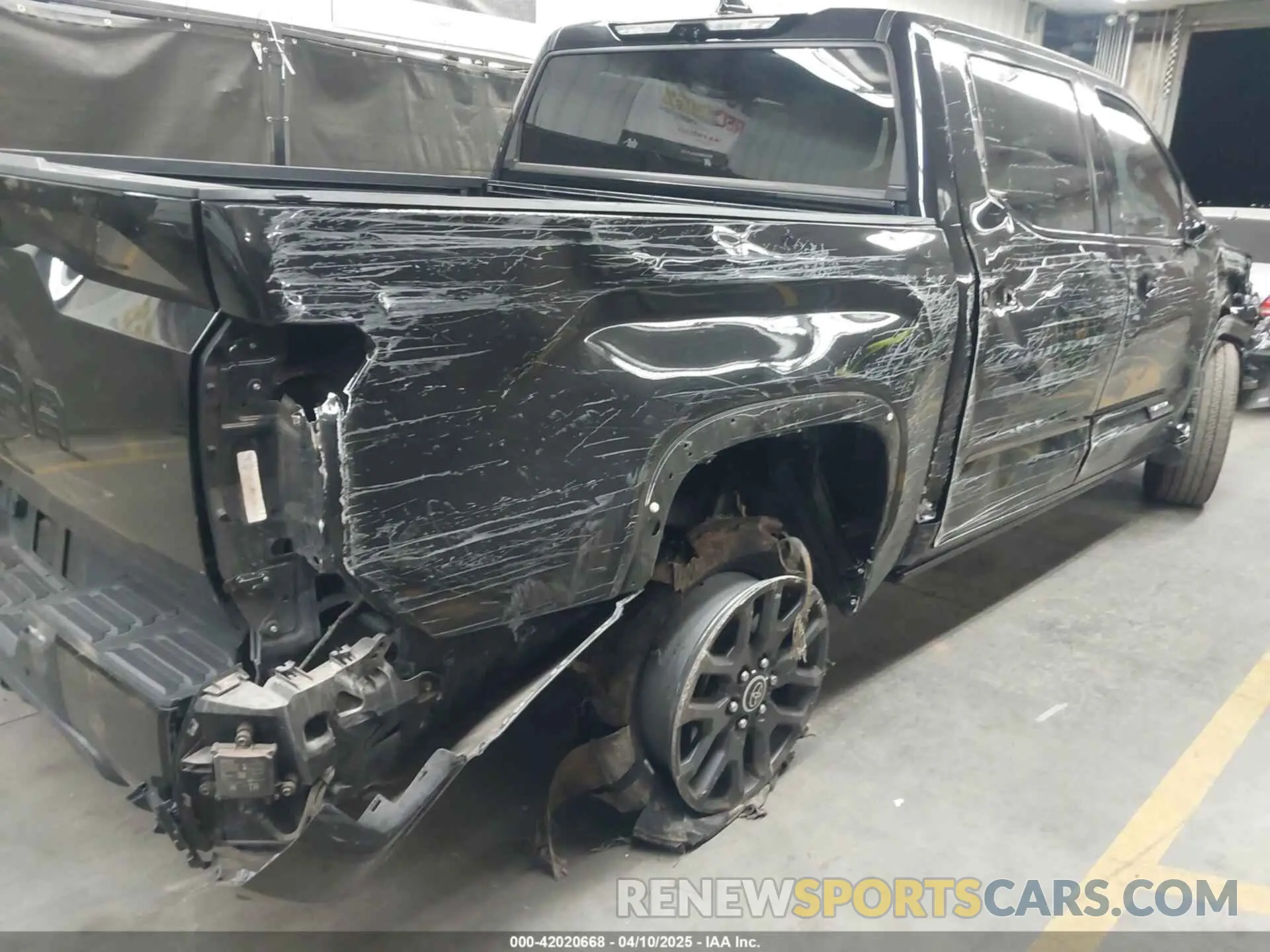 6 fotografías del automóvil dañado 5TFNA5AB6NX003712 TOYOTA TUNDRA 2022