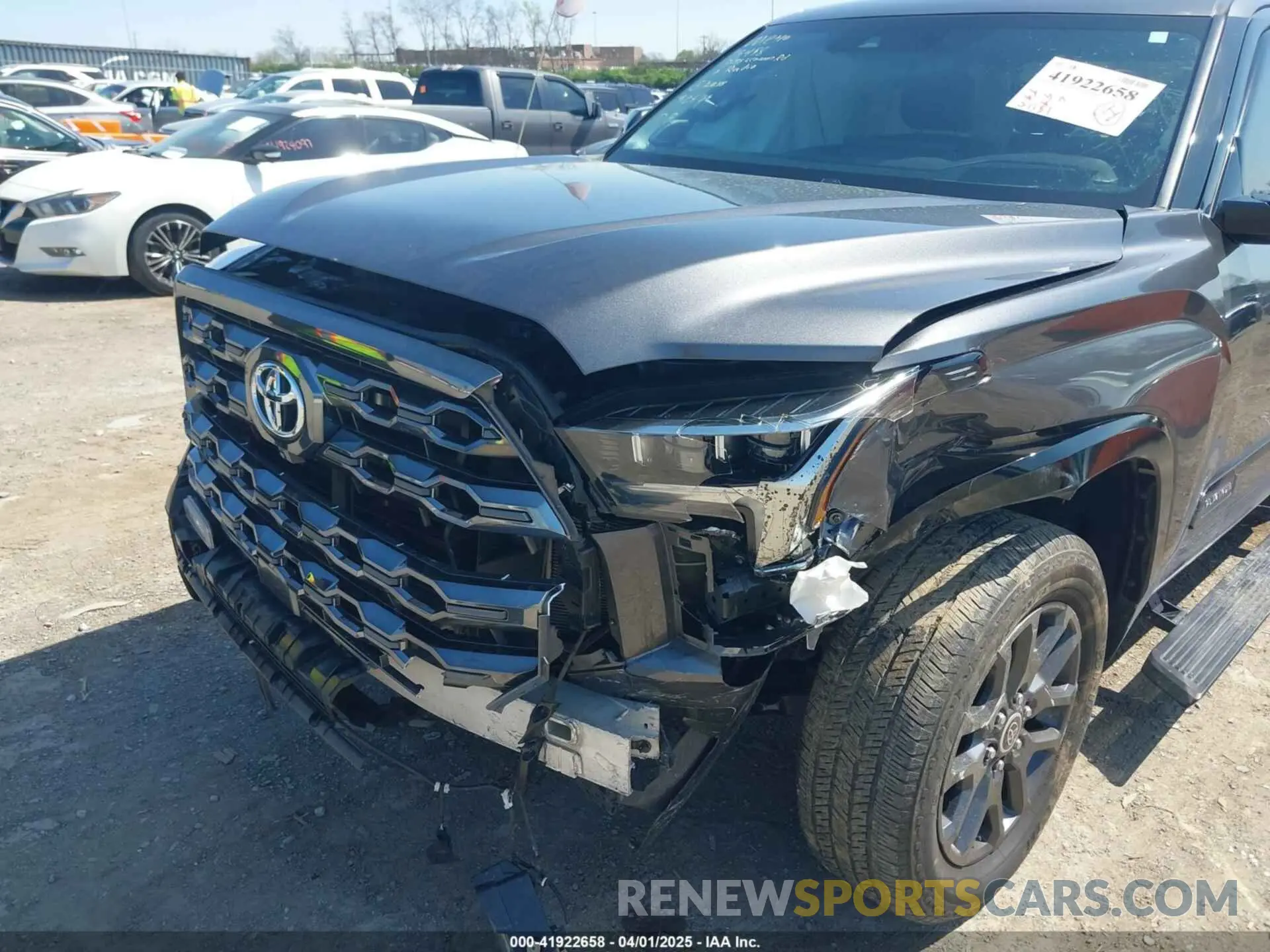 6 fotografías del automóvil dañado 5TFNA5DB3NX023458 TOYOTA TUNDRA 2022