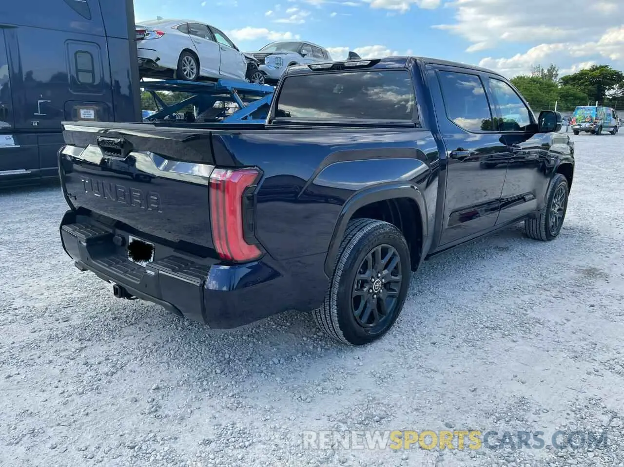 4 fotografías del automóvil dañado 5TFNA5DB4NX002456 TOYOTA TUNDRA 2022