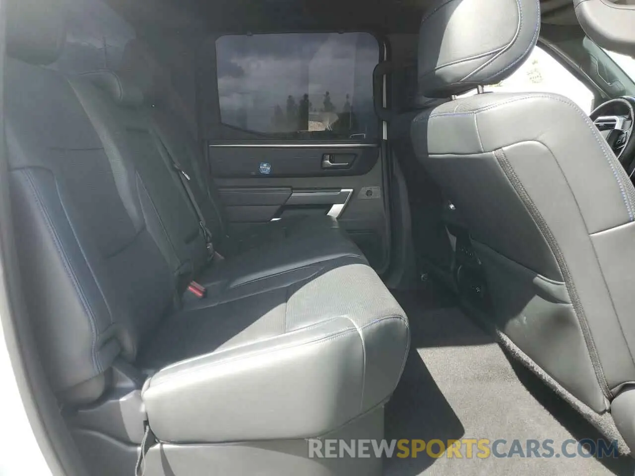 10 fotografías del automóvil dañado 5TFNA5DB6NX005049 TOYOTA TUNDRA 2022