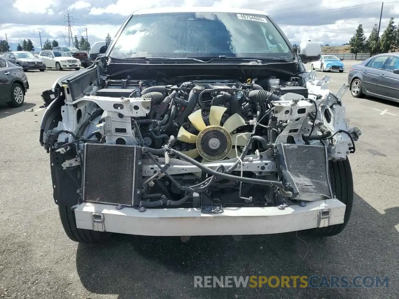 5 fotografías del automóvil dañado 5TFNA5DB6NX005049 TOYOTA TUNDRA 2022