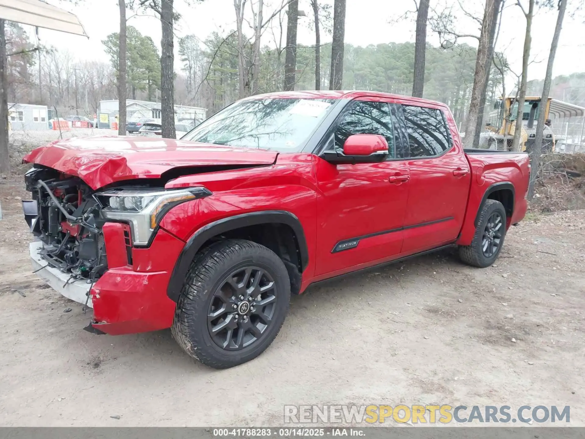 2 fotografías del automóvil dañado 5TFNA5DB9NX021276 TOYOTA TUNDRA 2022