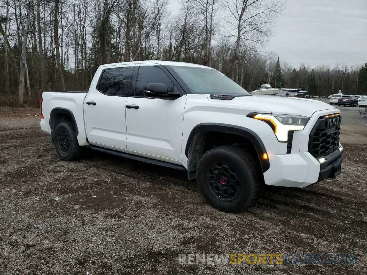 4 fotografías del automóvil dañado 5TFPC5DB9NX004478 TOYOTA TUNDRA 2022