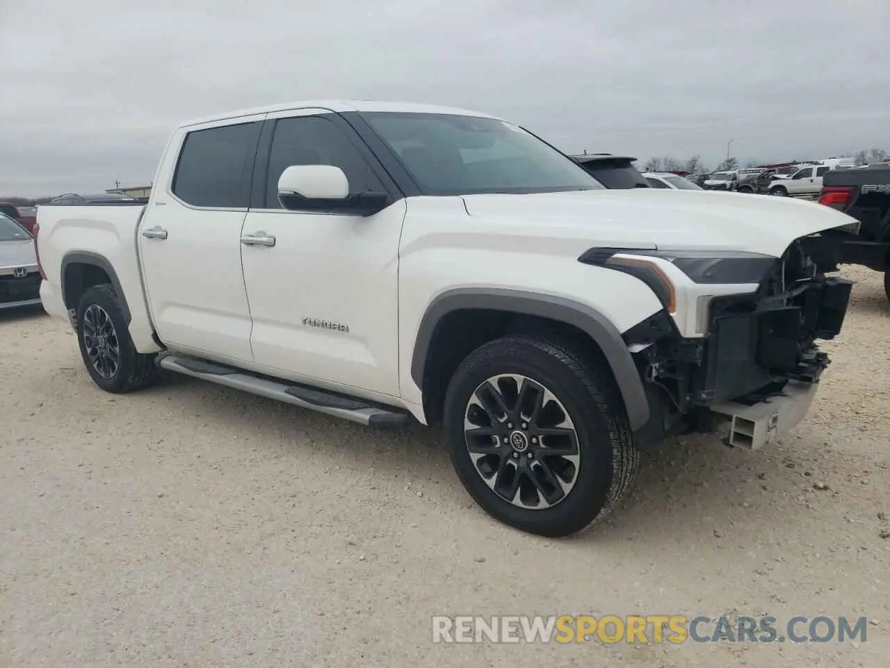 4 fotografías del automóvil dañado 5TFJA5AB4PX022034 TOYOTA TUNDRA 2023