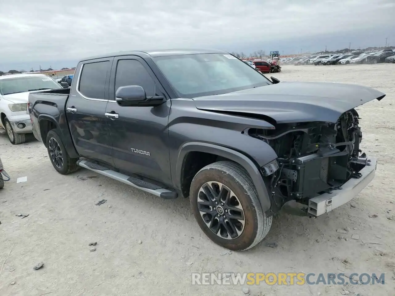 4 fotografías del automóvil dañado 5TFJA5DB0PX093856 TOYOTA TUNDRA 2023