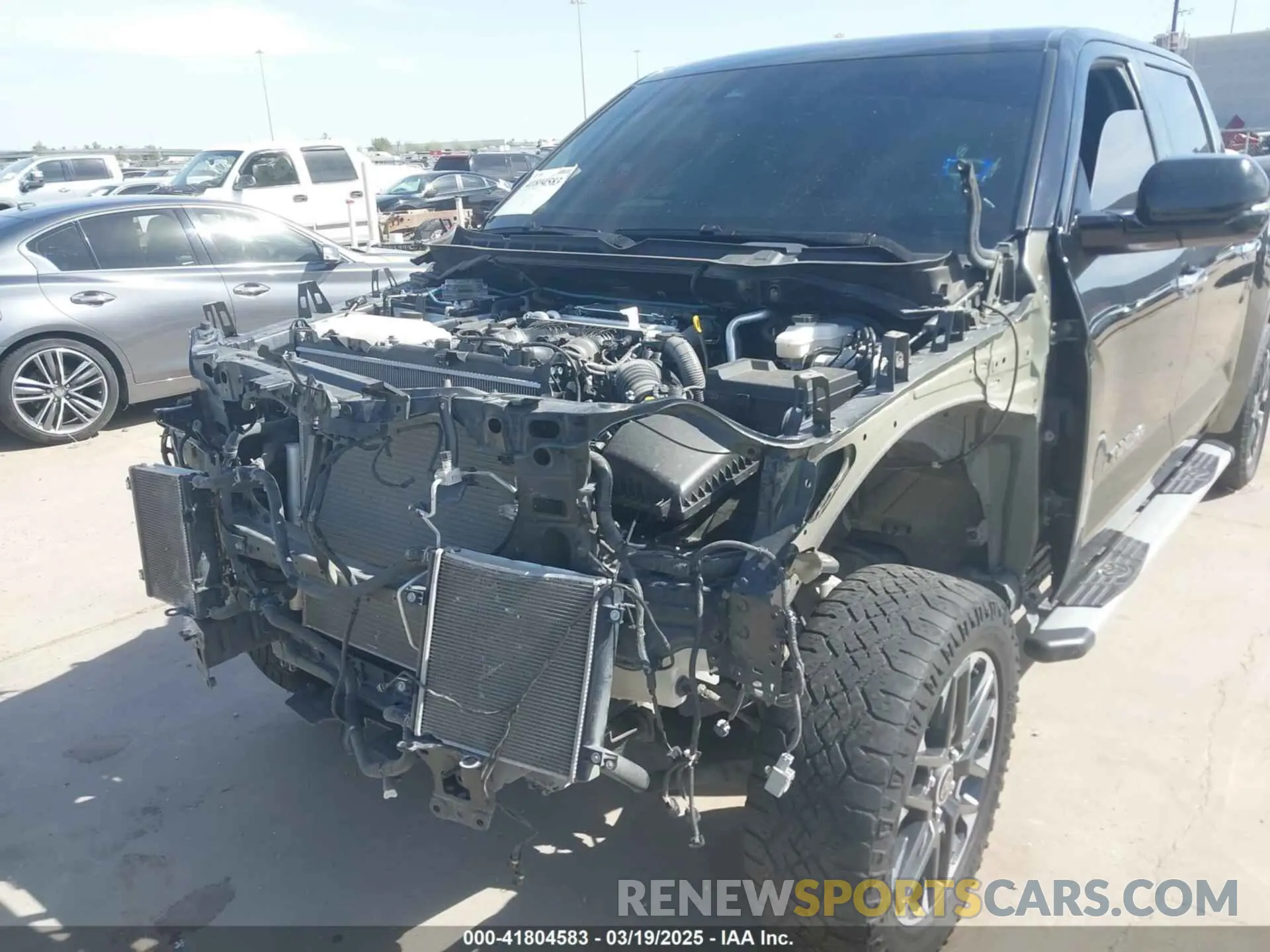 6 fotografías del automóvil dañado 5TFJA5DB1PX081697 TOYOTA TUNDRA 2023