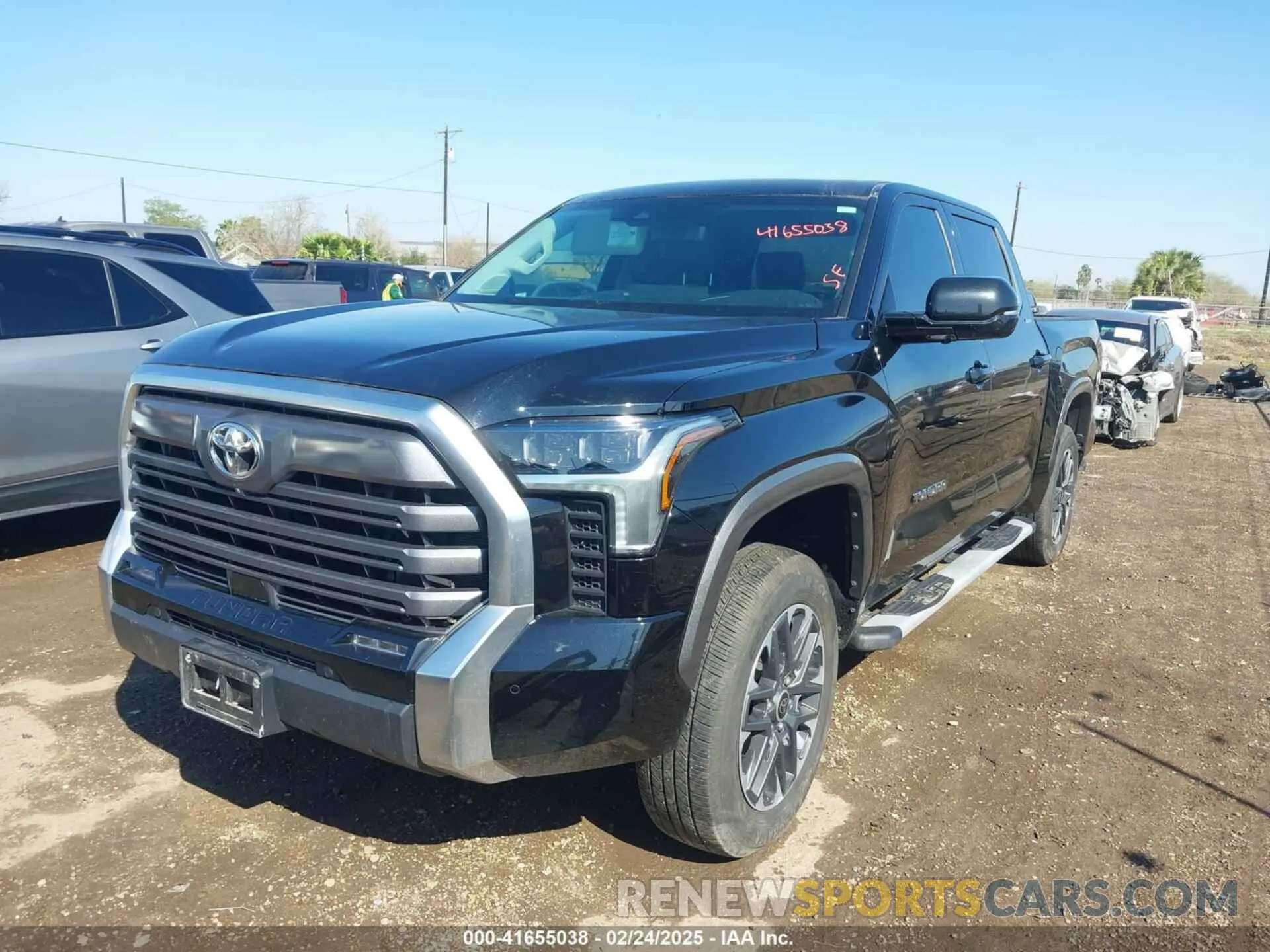 6 fotografías del automóvil dañado 5TFJA5DB3PX100864 TOYOTA TUNDRA 2023