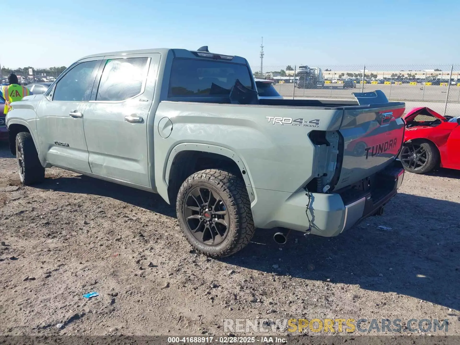 3 fotografías del automóvil dañado 5TFJA5DB4PX105927 TOYOTA TUNDRA 2023