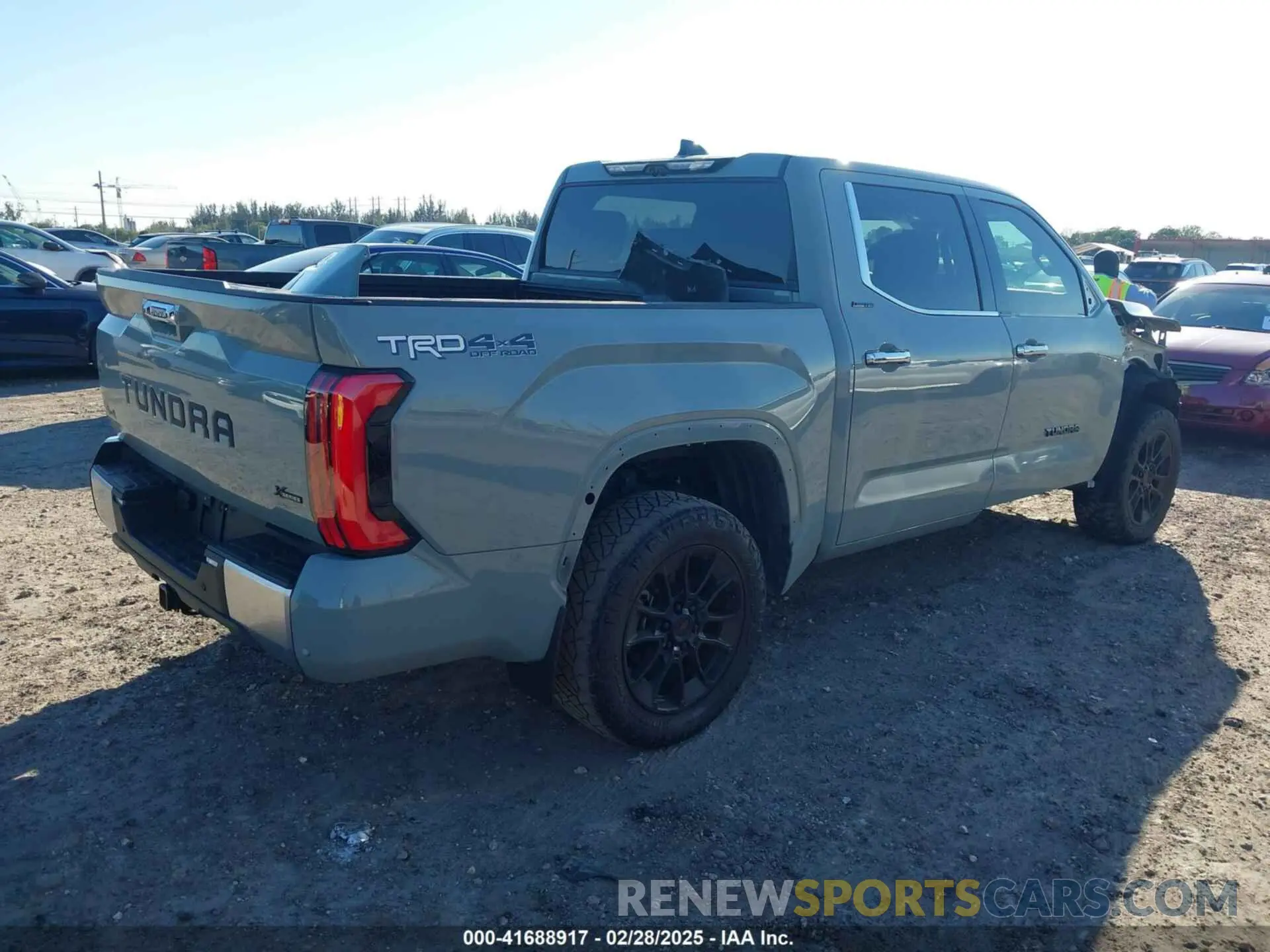 4 fotografías del automóvil dañado 5TFJA5DB4PX105927 TOYOTA TUNDRA 2023