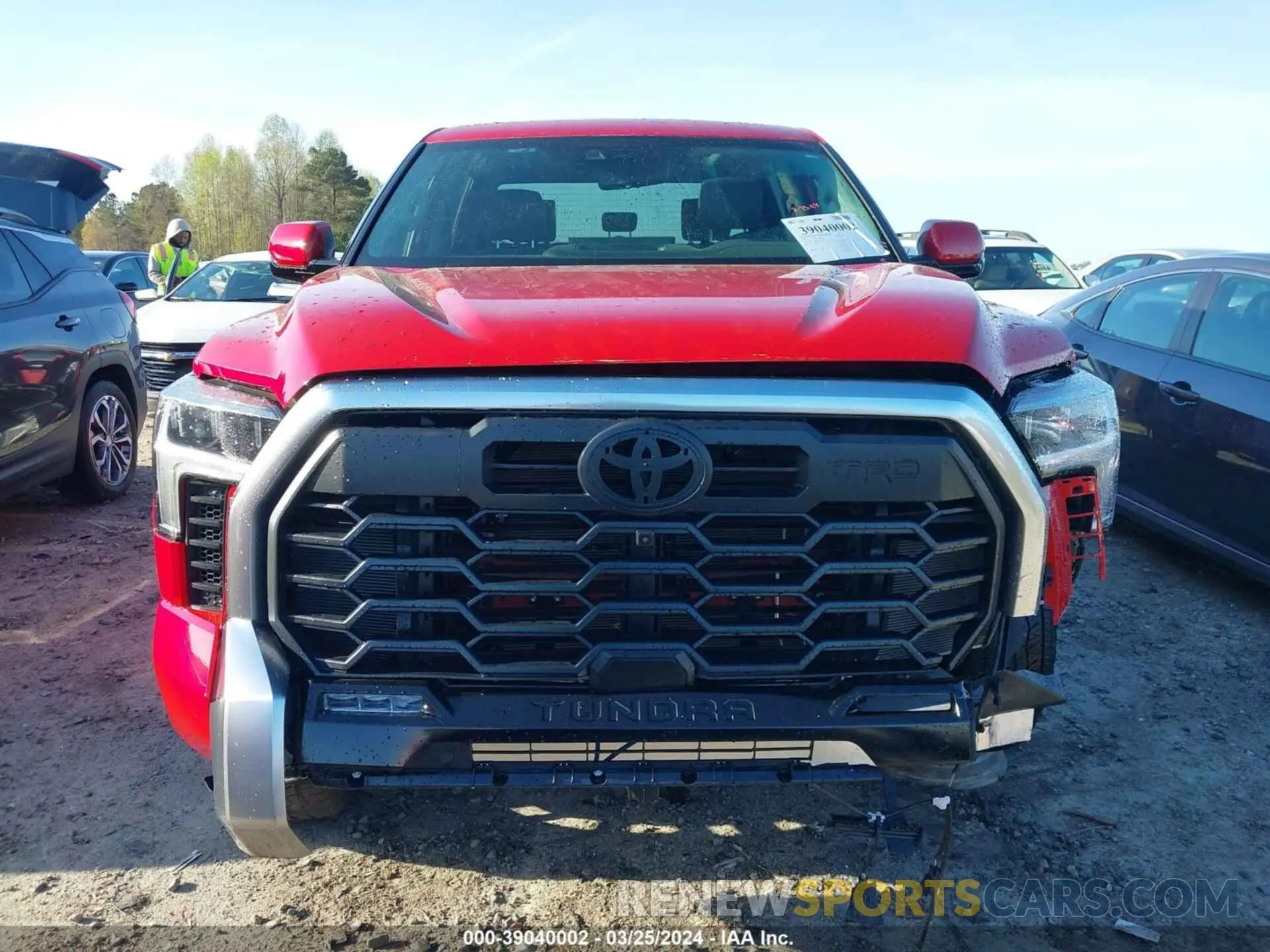 12 fotografías del automóvil dañado 5TFJA5DB4PX112666 TOYOTA TUNDRA 2023