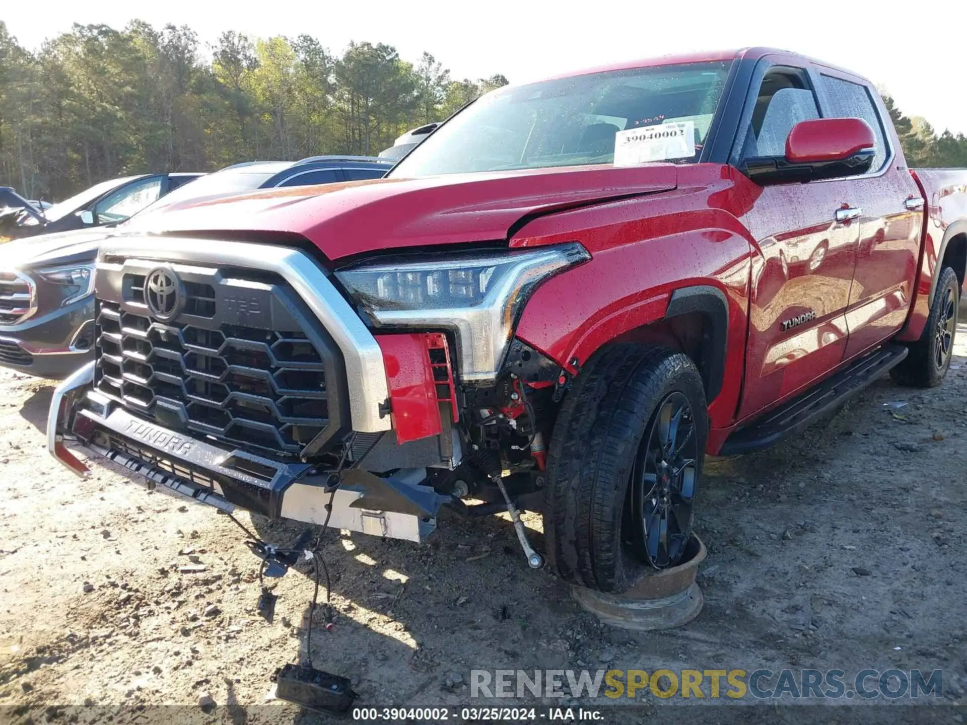 6 fotografías del automóvil dañado 5TFJA5DB4PX112666 TOYOTA TUNDRA 2023