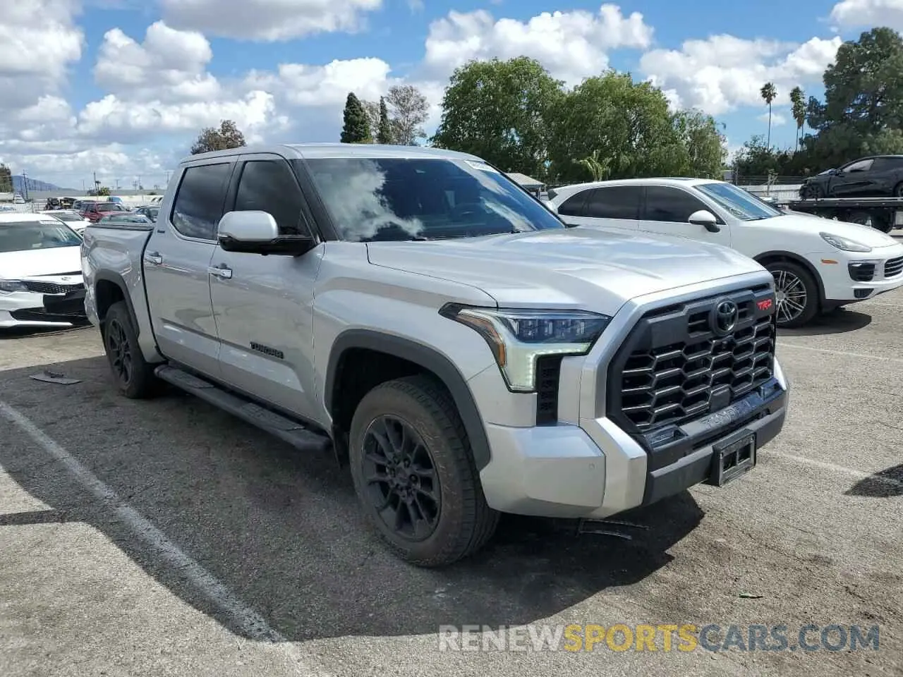 4 fotografías del automóvil dañado 5TFJA5DB4PX120864 TOYOTA TUNDRA 2023