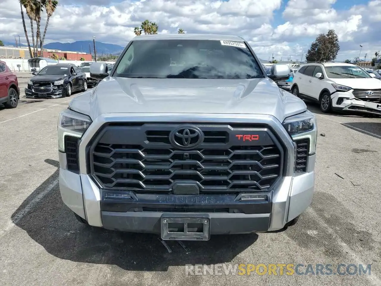 5 fotografías del automóvil dañado 5TFJA5DB4PX120864 TOYOTA TUNDRA 2023