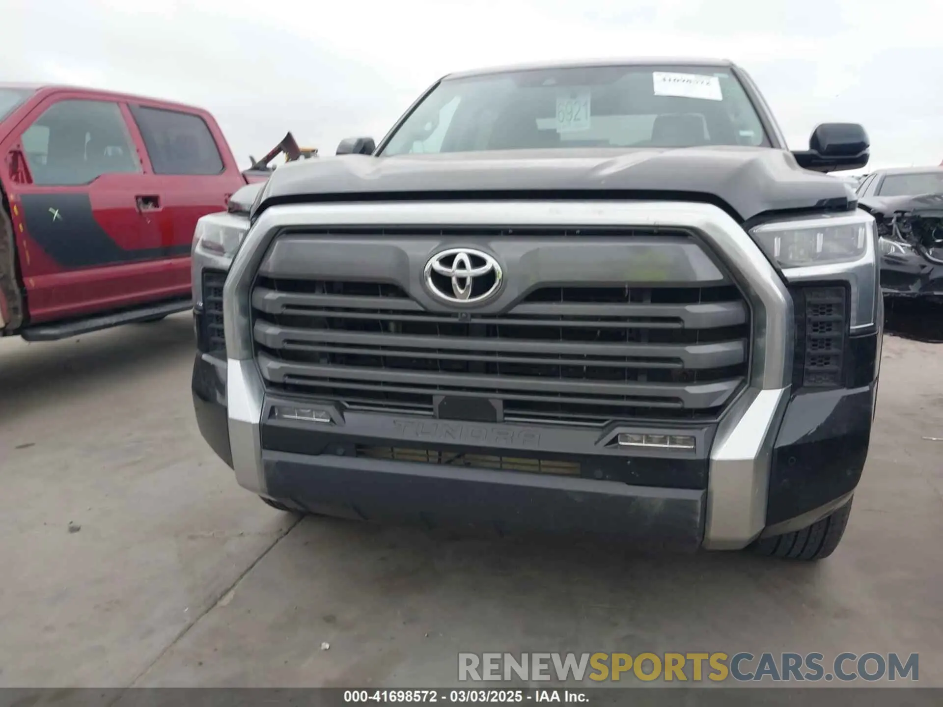 12 fotografías del automóvil dañado 5TFJA5DB6PX114550 TOYOTA TUNDRA 2023