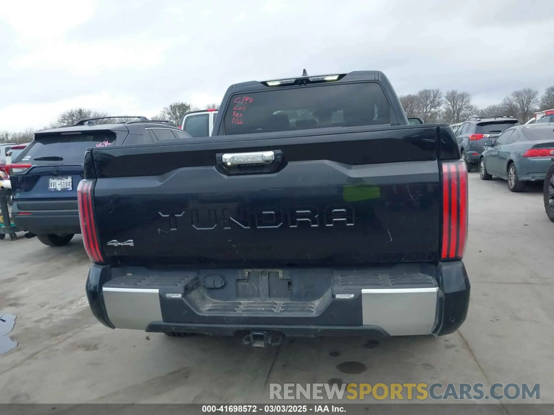 16 fotografías del automóvil dañado 5TFJA5DB6PX114550 TOYOTA TUNDRA 2023