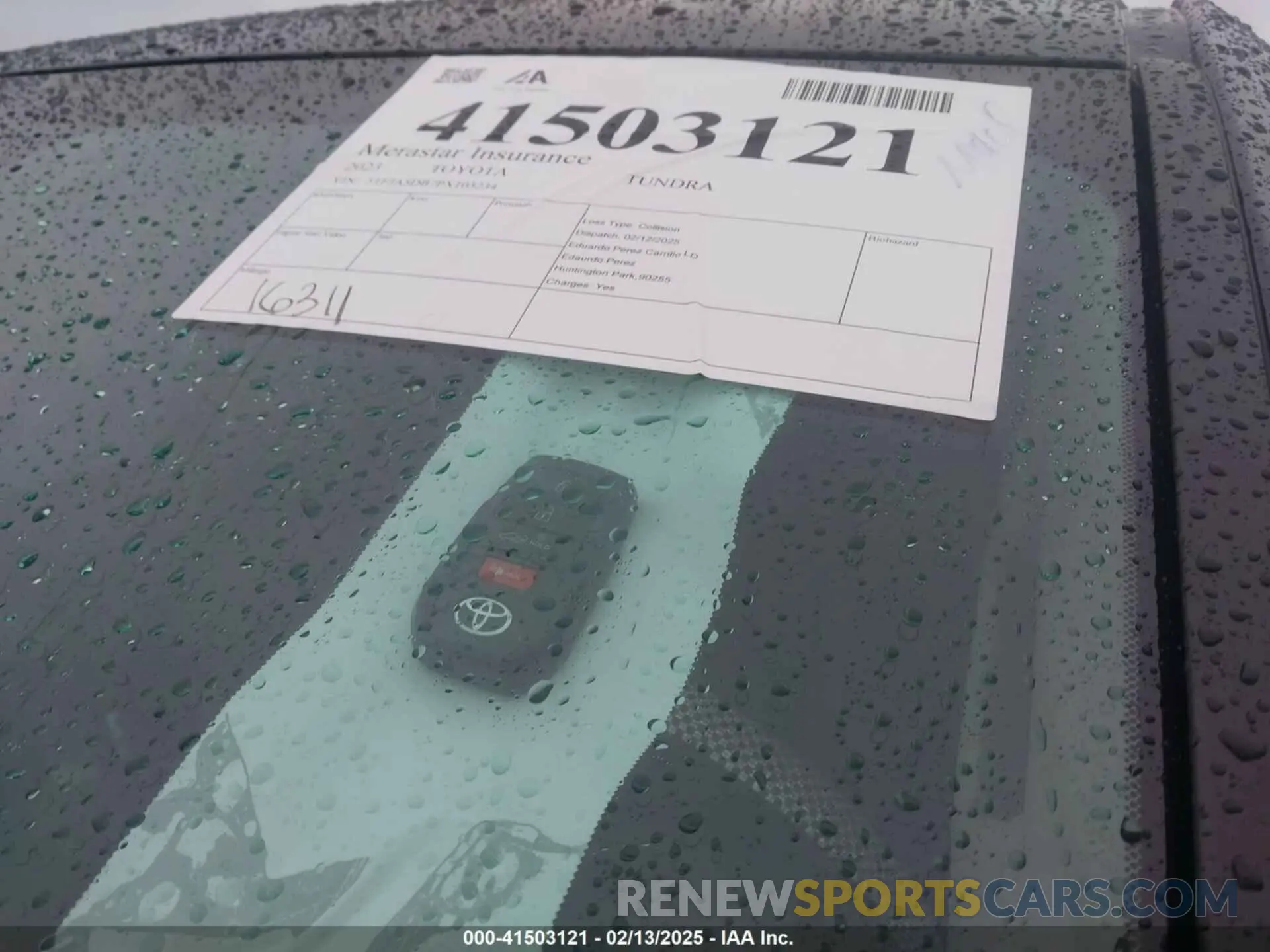 11 fotografías del automóvil dañado 5TFJA5DB7PX103234 TOYOTA TUNDRA 2023