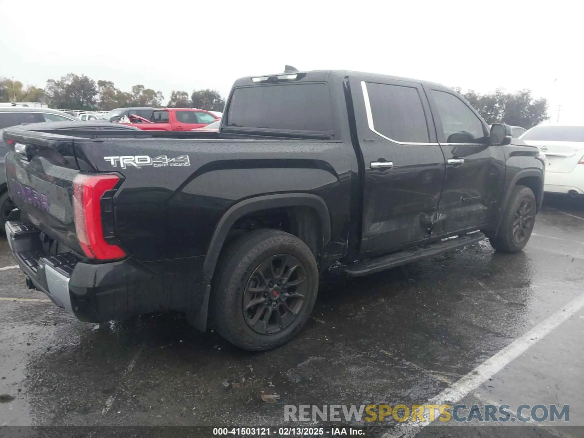 4 fotografías del automóvil dañado 5TFJA5DB7PX103234 TOYOTA TUNDRA 2023