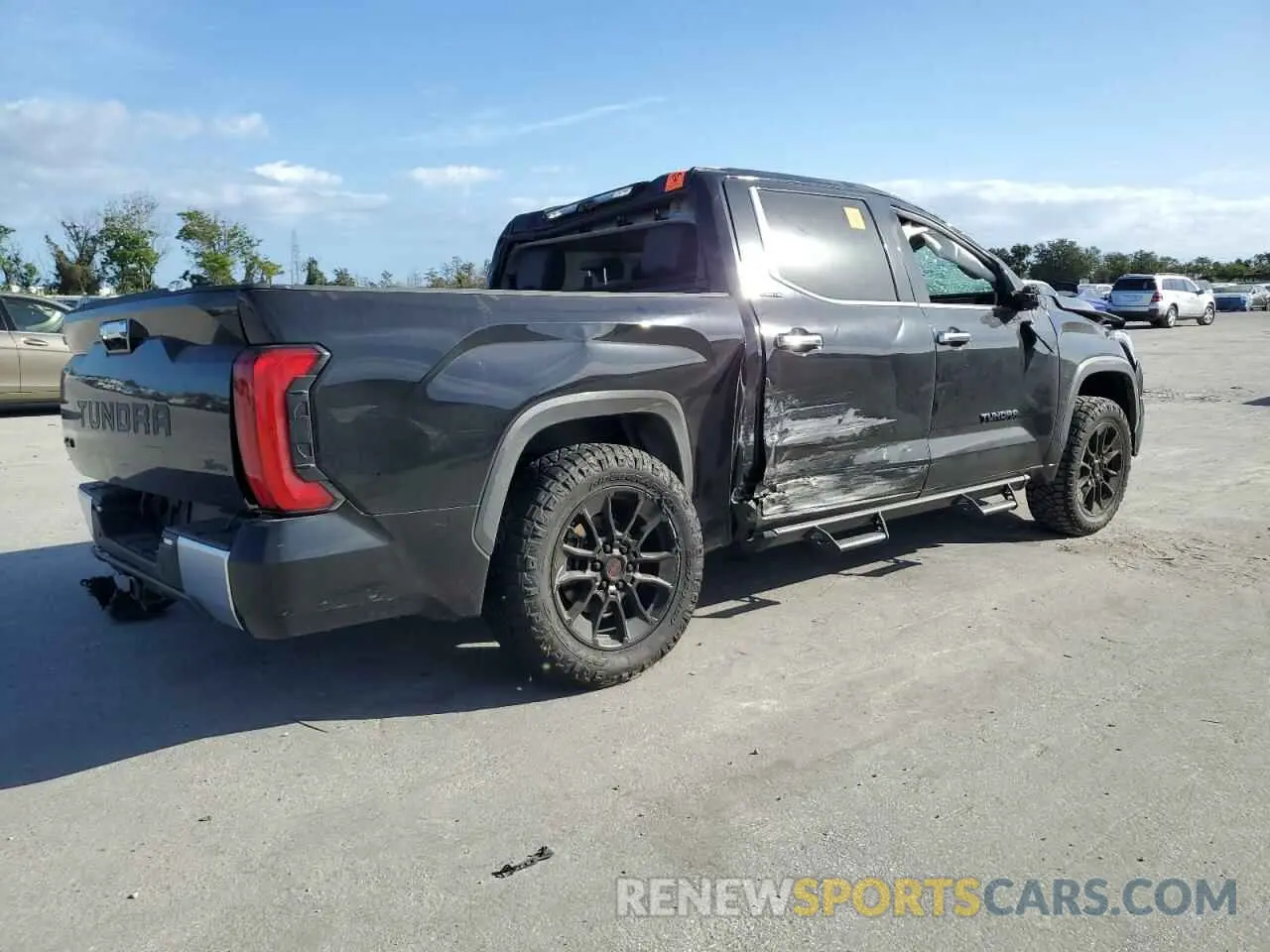 3 fotografías del automóvil dañado 5TFJA5DB7PX109180 TOYOTA TUNDRA 2023