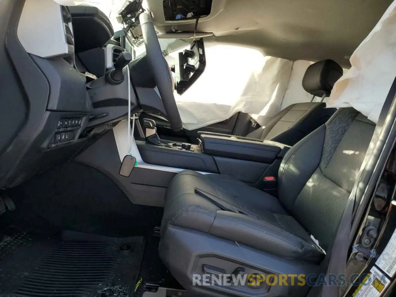 7 fotografías del automóvil dañado 5TFJA5DB7PX109180 TOYOTA TUNDRA 2023