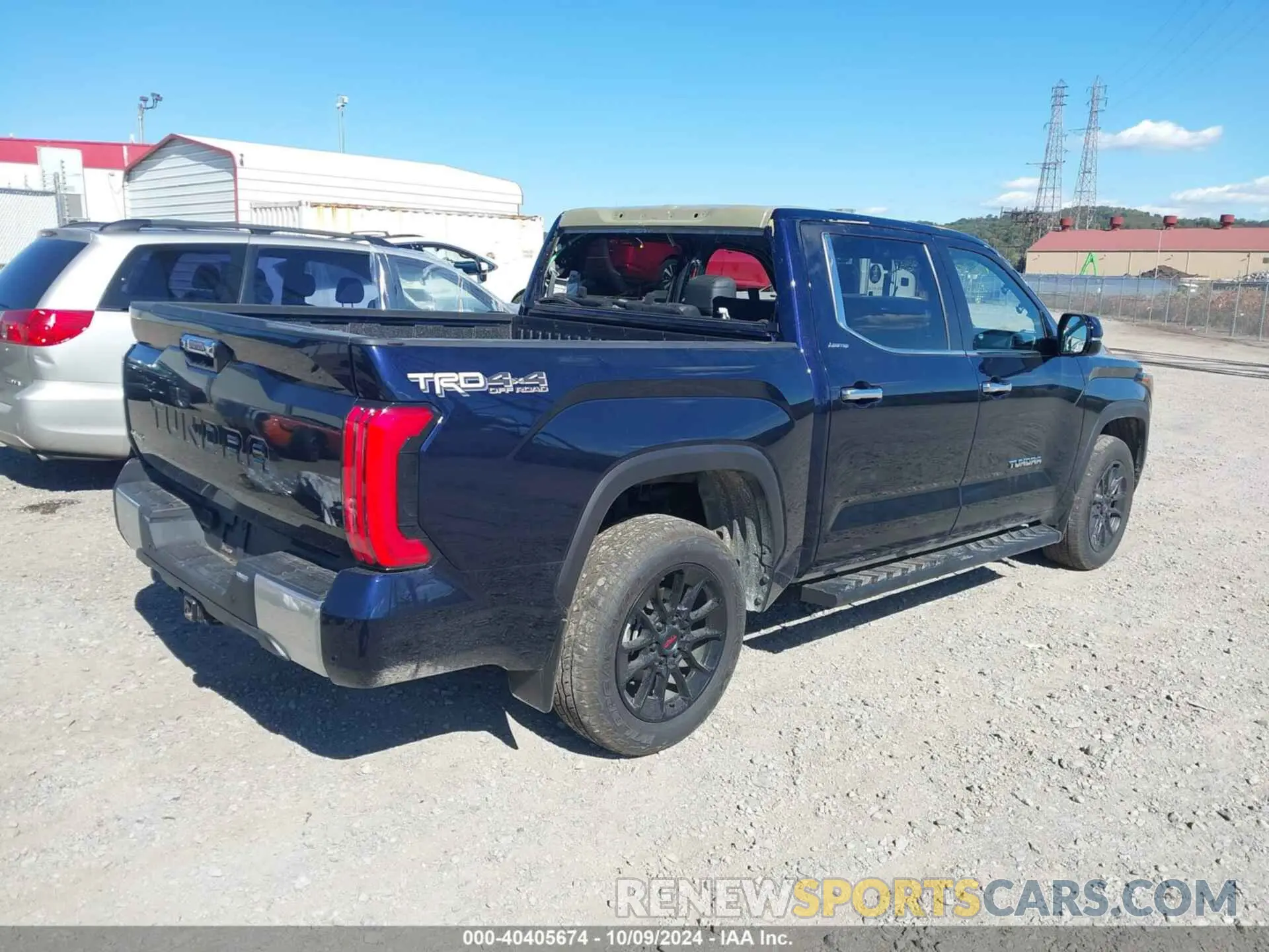 4 fotografías del automóvil dañado 5TFJA5DB7PX109390 TOYOTA TUNDRA 2023