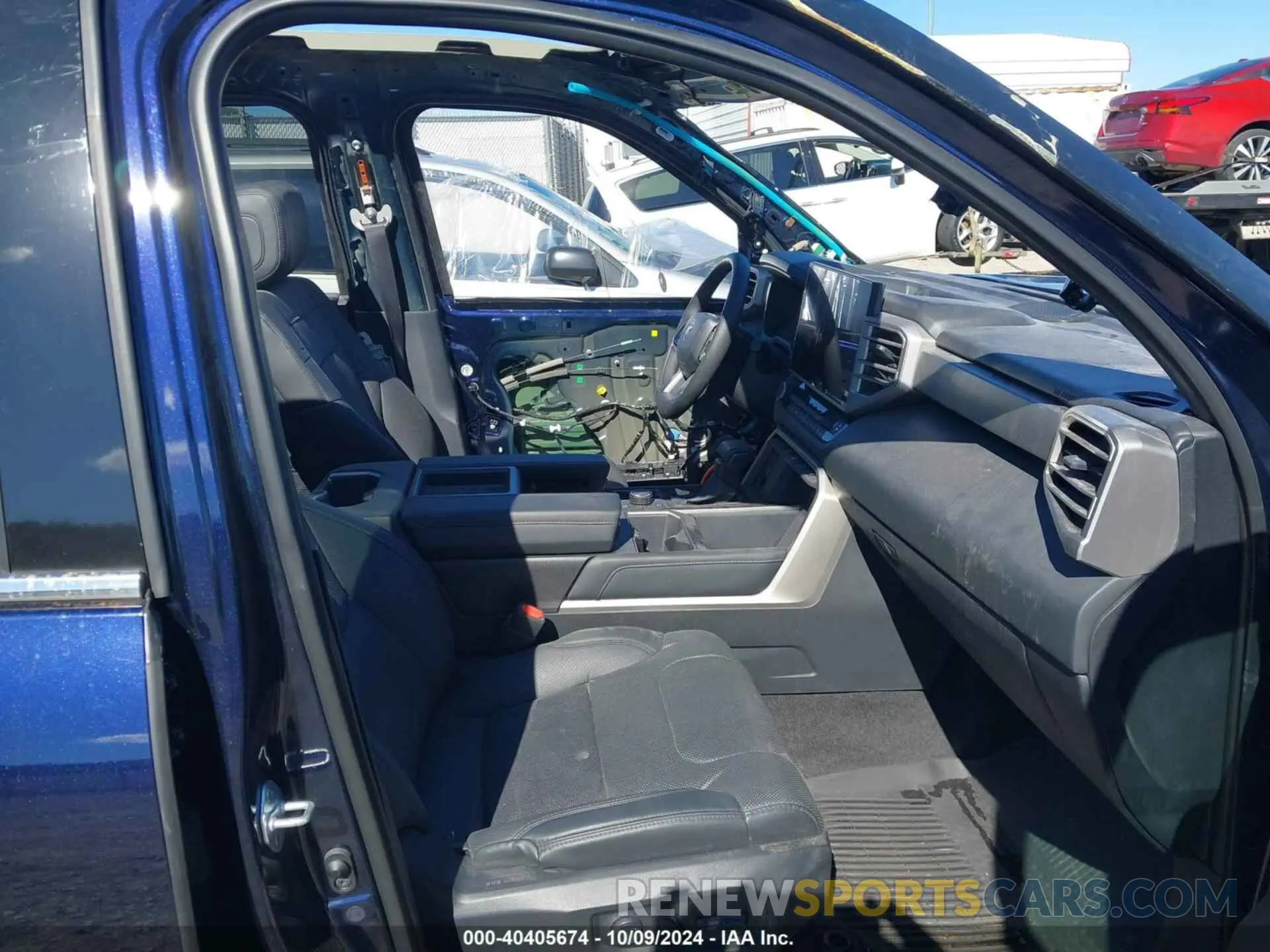 5 fotografías del automóvil dañado 5TFJA5DB7PX109390 TOYOTA TUNDRA 2023