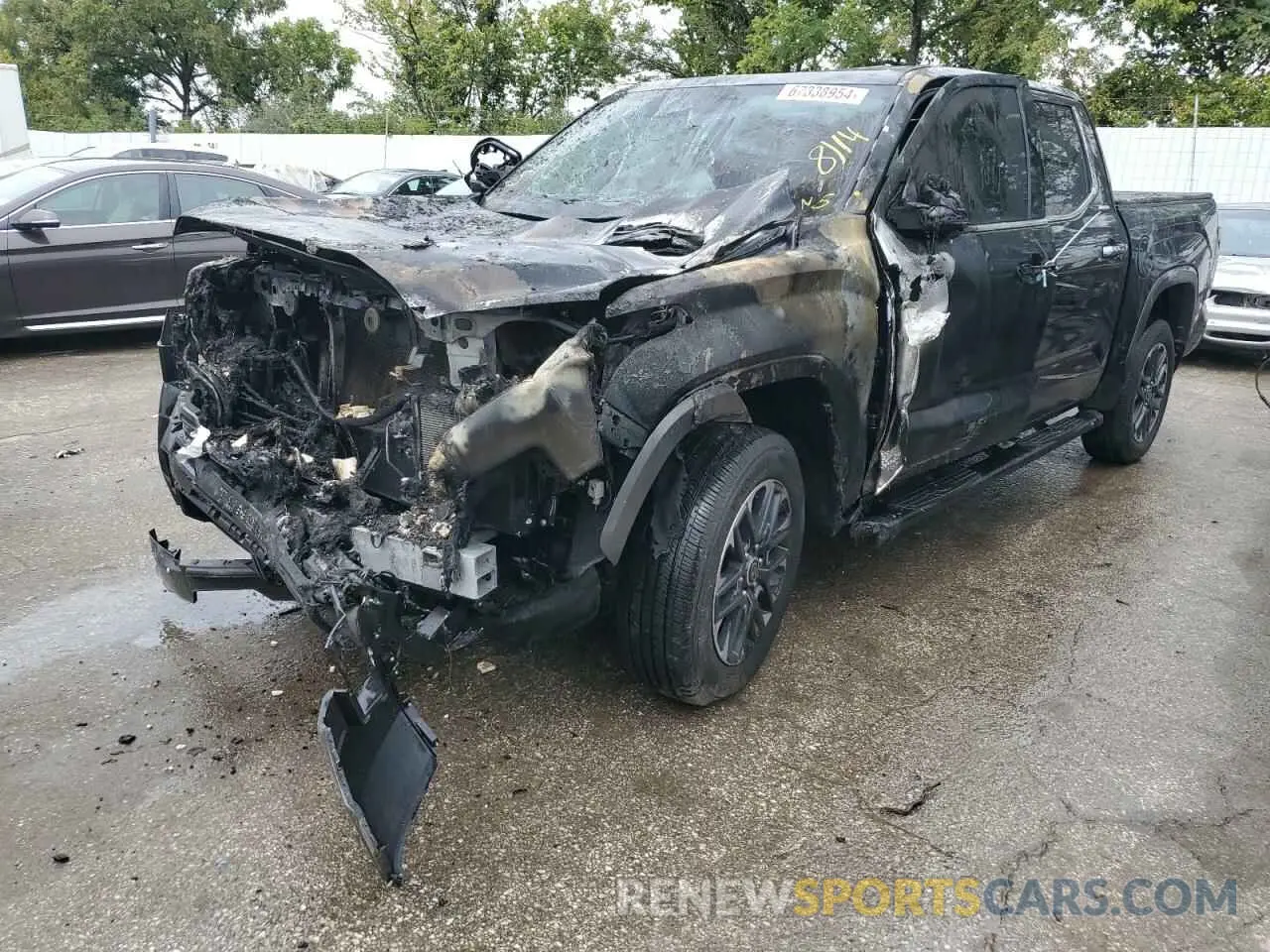 1 fotografías del automóvil dañado 5TFJA5DB8PX088257 TOYOTA TUNDRA 2023