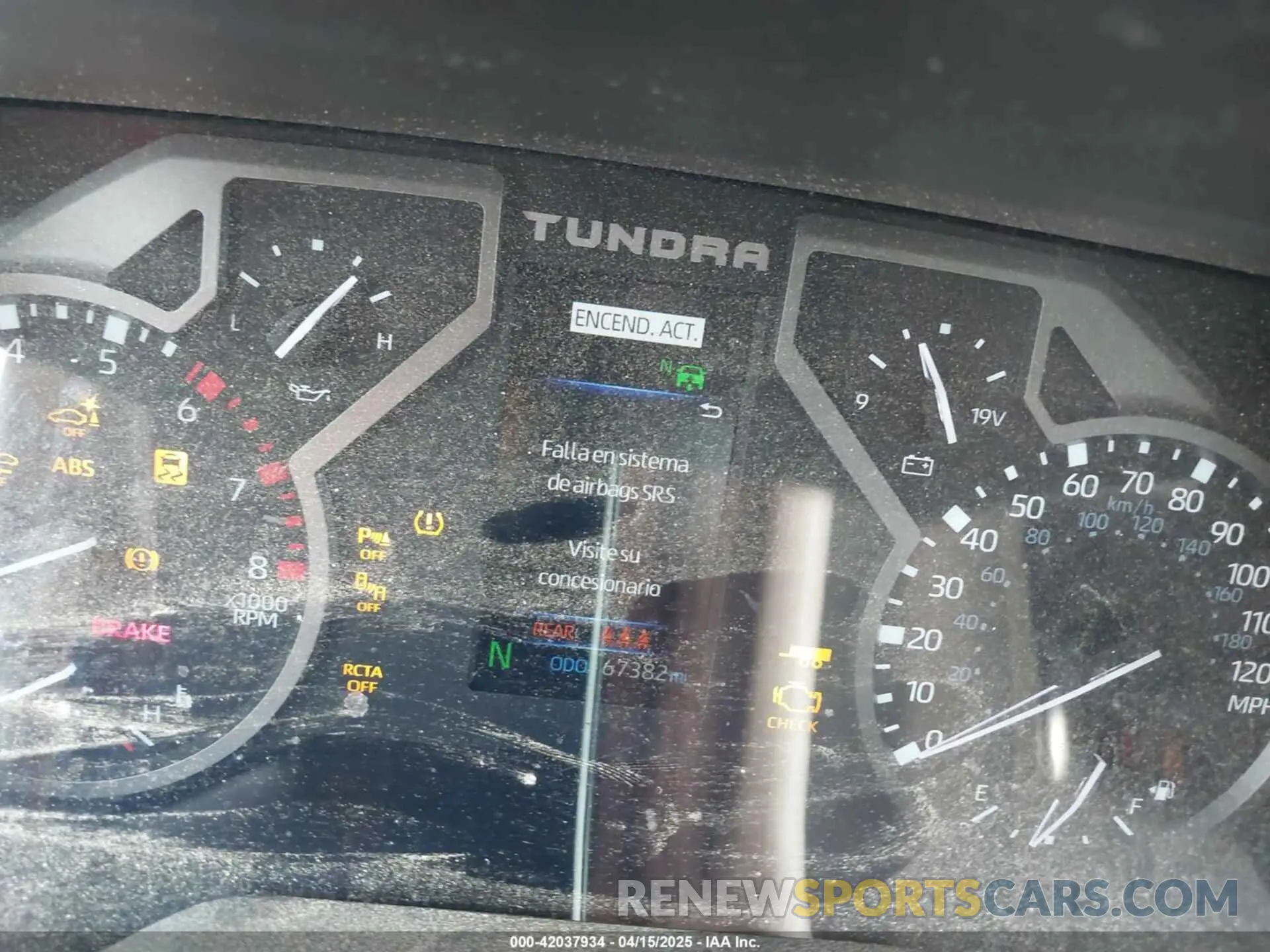7 fotografías del automóvil dañado 5TFJA5DB8PX092311 TOYOTA TUNDRA 2023