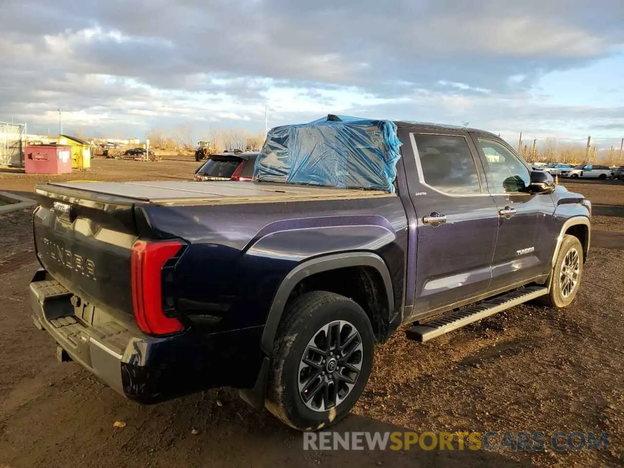 3 fotografías del automóvil dañado 5TFJA5DB9PX098070 TOYOTA TUNDRA 2023