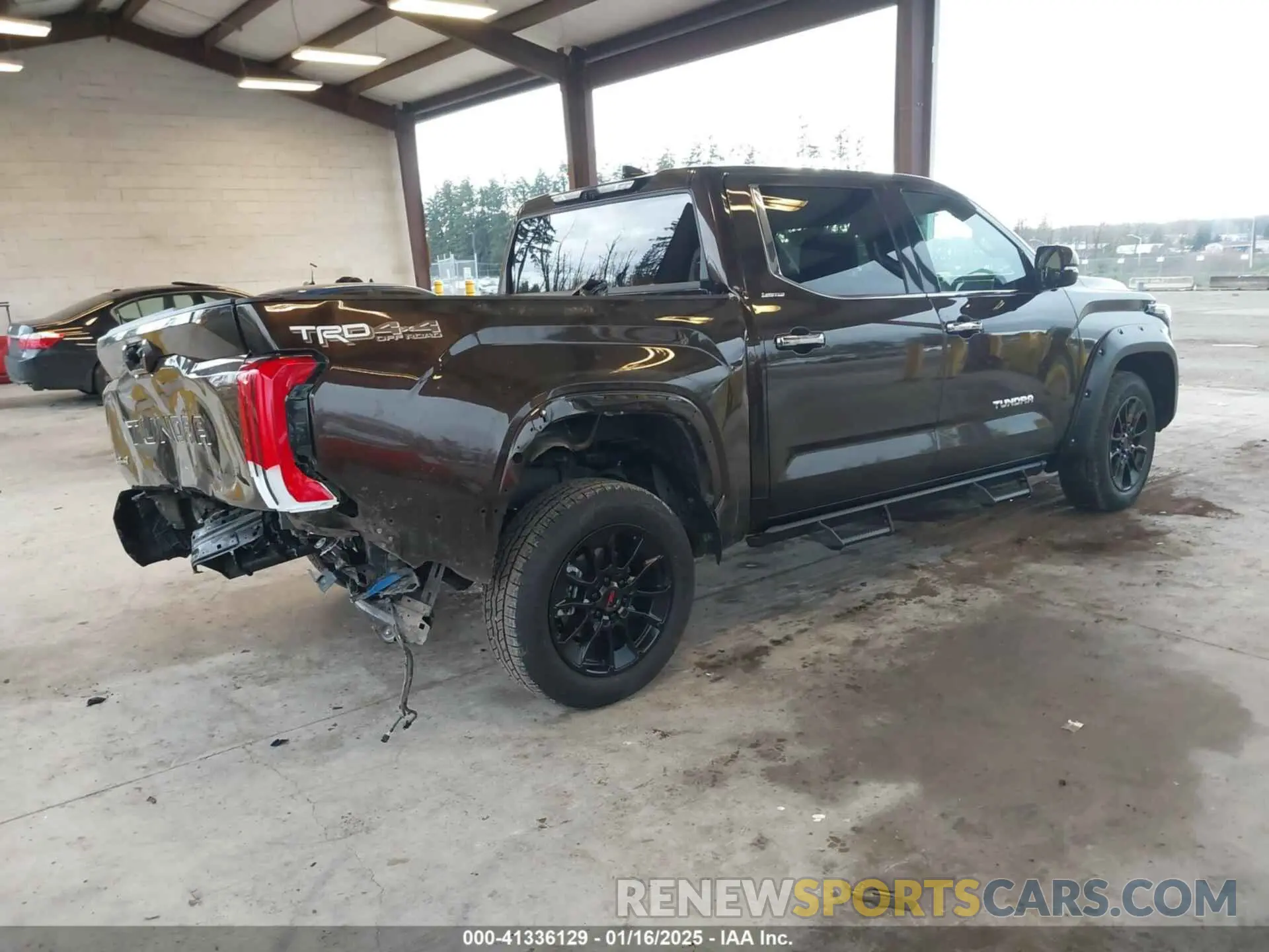 4 fotografías del automóvil dañado 5TFJA5DB9PX125400 TOYOTA TUNDRA 2023