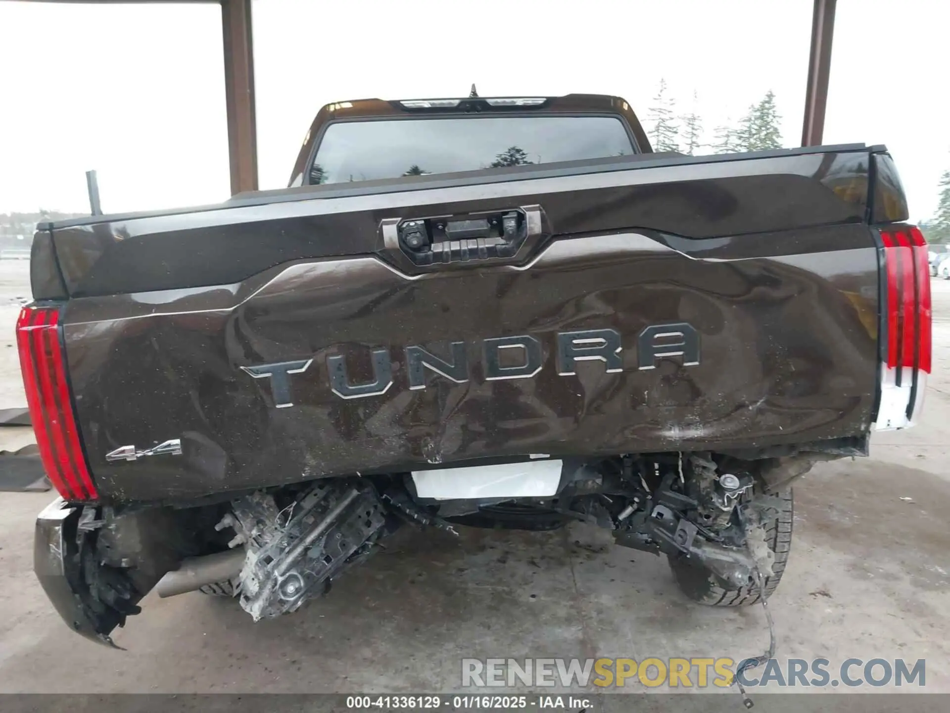 6 fotografías del automóvil dañado 5TFJA5DB9PX125400 TOYOTA TUNDRA 2023