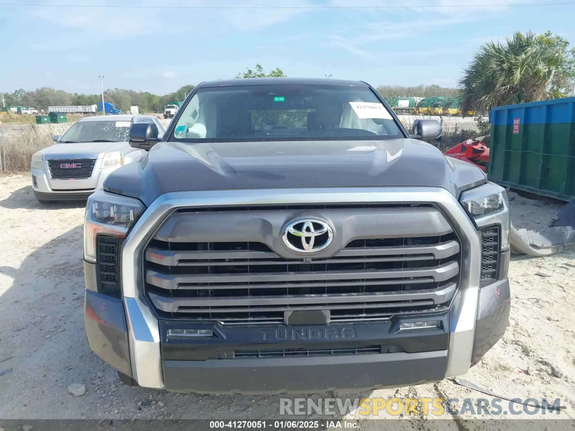 12 fotografías del automóvil dañado 5TFJA5DBXPX064817 TOYOTA TUNDRA 2023
