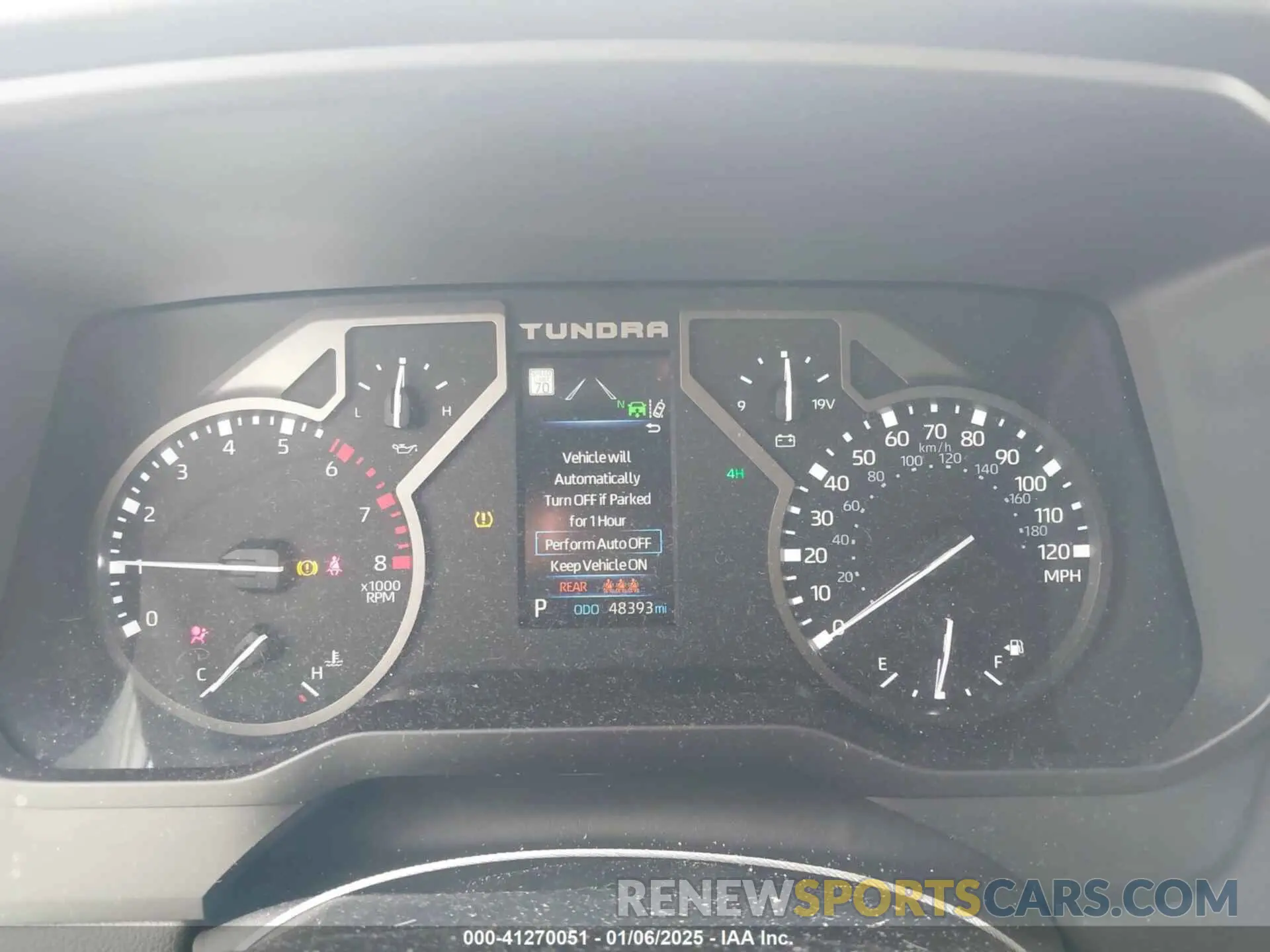 7 fotografías del automóvil dañado 5TFJA5DBXPX064817 TOYOTA TUNDRA 2023