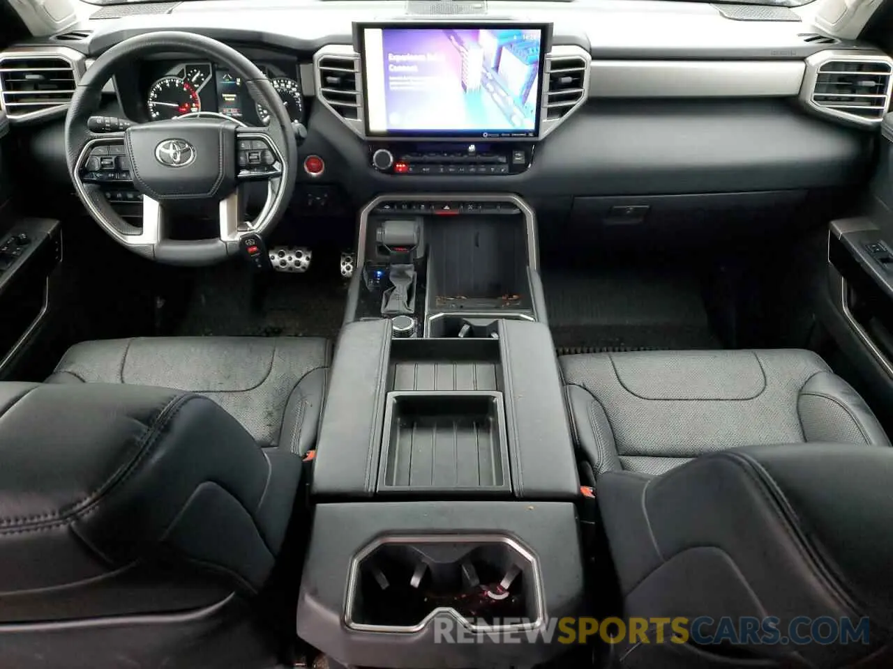 8 fotografías del automóvil dañado 5TFJA5EC9PX013851 TOYOTA TUNDRA 2023